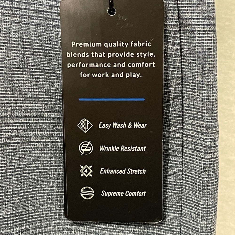 Travis Mathew Grommet Textured Golf Shorts Blue Nights Men's Size 32 NWT - Picture 5 of 10